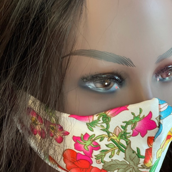 SILK AND COTTON NEW FACE MASK - Picture 3 of 3